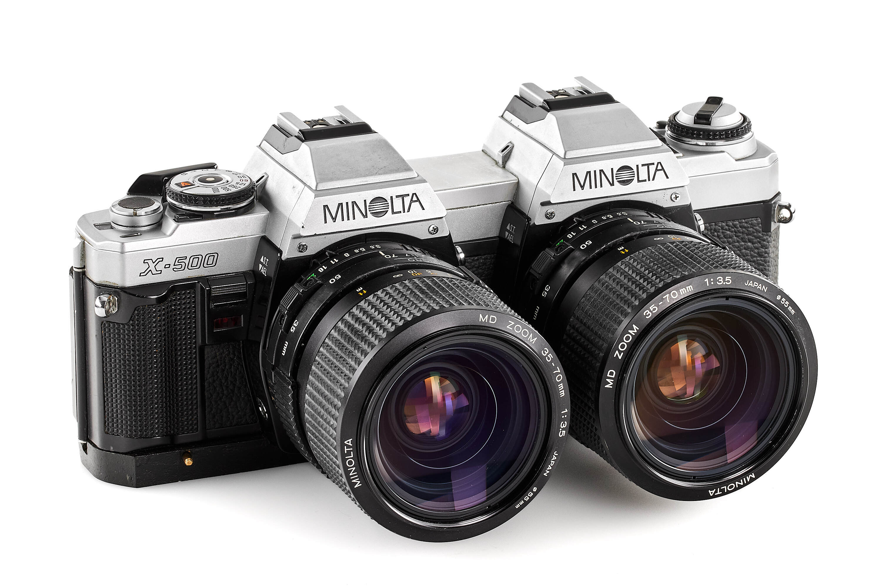 Minolta X-500 stereo Minolta X-500 stereo