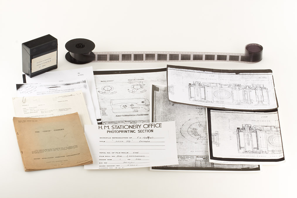 British Intelligence Documents about THE 'LEICA' CAMERA
