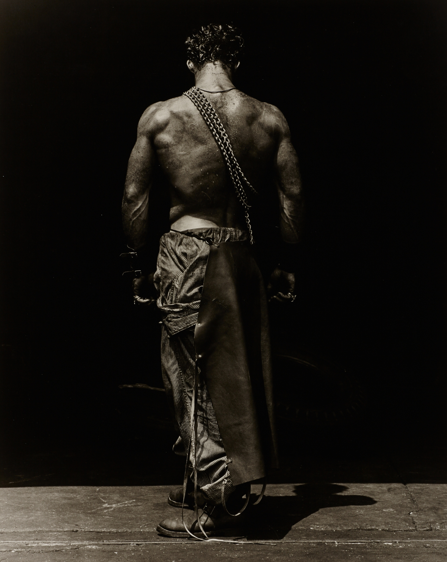 HERB RITTS (1952–2002) ‘Fred, Backview with Chain’ (Body Shop Series), Hollywood 1984 HERB RITTS (1952–2002) ‘Fred, Backview with Chain’ (Body Shop Series), Hollywood 1984
