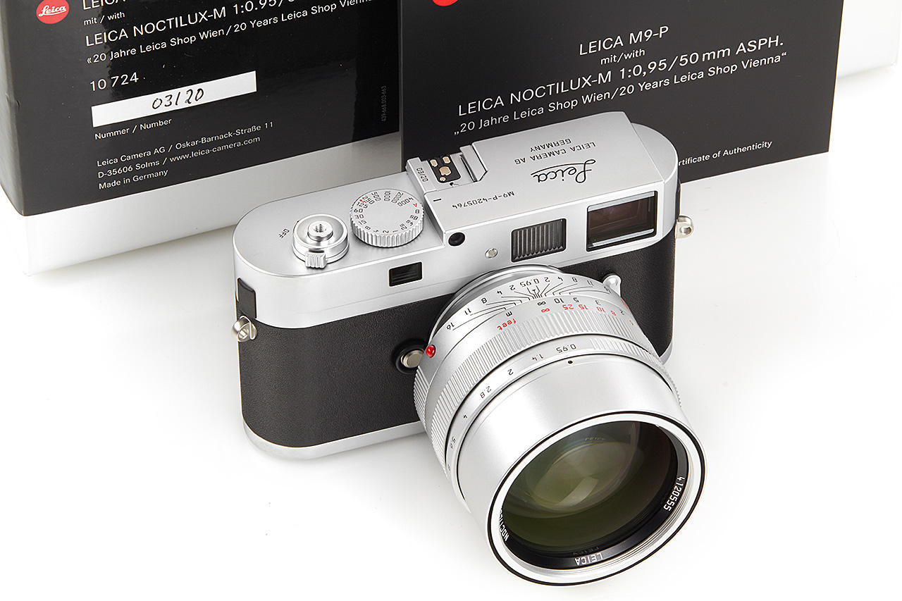 M9-P chrome + Noctilux 0.95/50mm chrome *