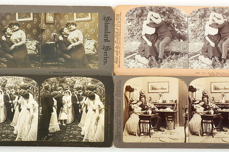 36 Stereographs 'Love and Marriage' 36 Stereographs 'Love and Marriage'