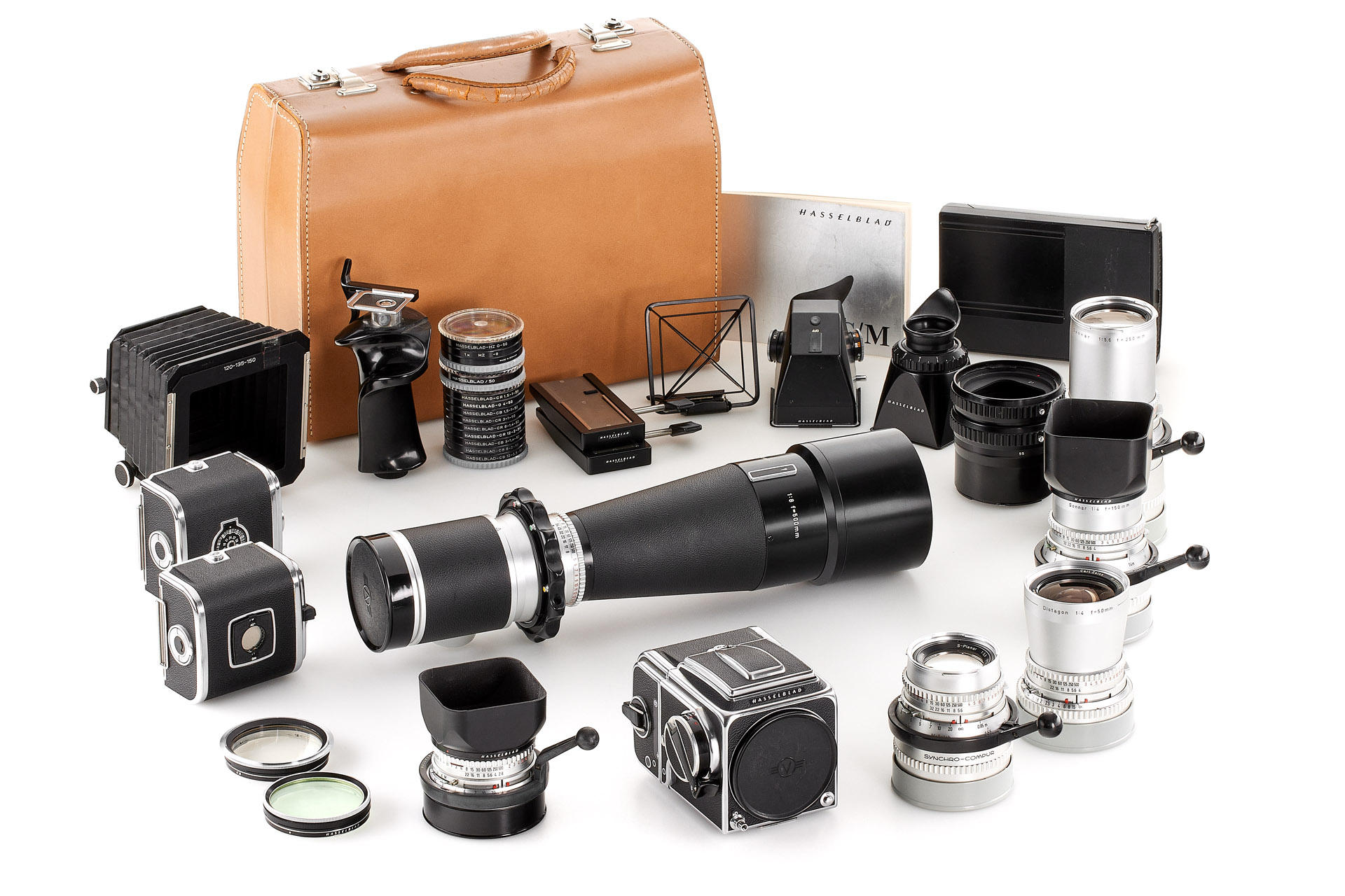 Hasselblad 500 C/M chrome outfit * Hasselblad 500 C/M chrome outfit *