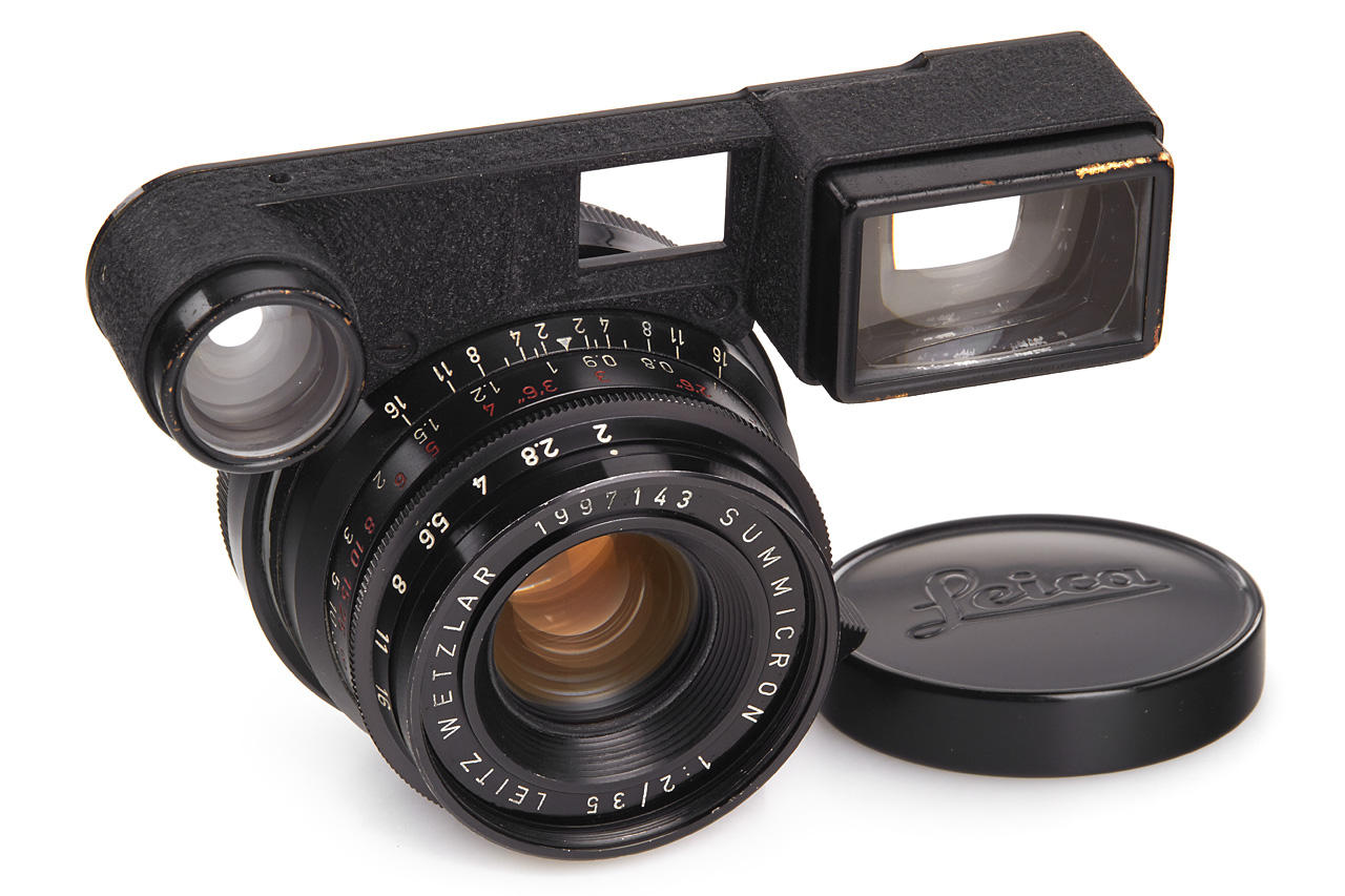 Summicron 2/35mm black paint M3