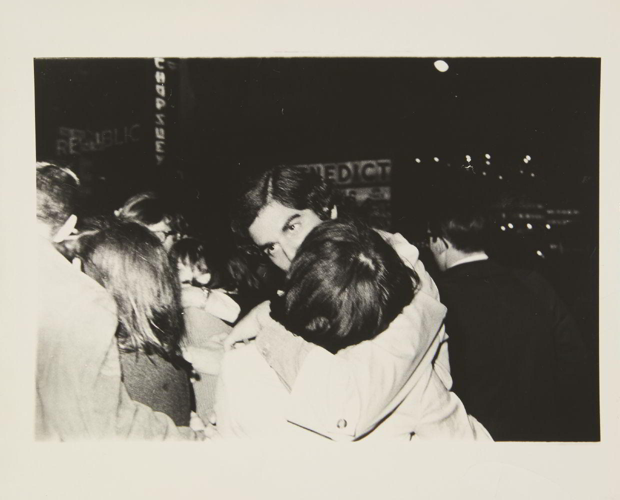 WEEGEE (1899–1968) ‘The Kiss’, New York 1940s