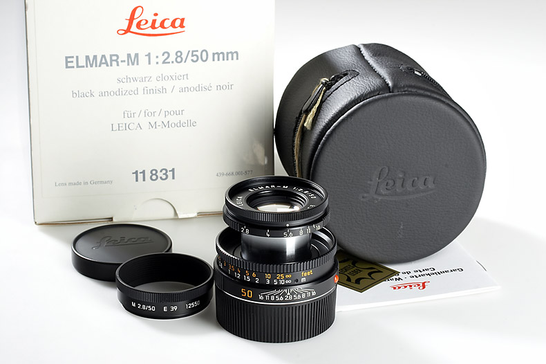 Elmar-M  2.8/50mm 11831 black