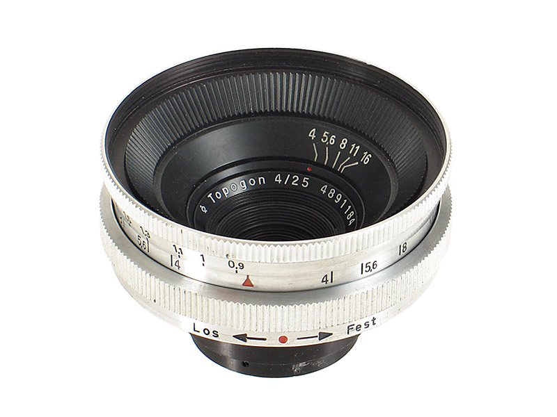 Carl Zeiss Jena  Topogon 4/25mm
