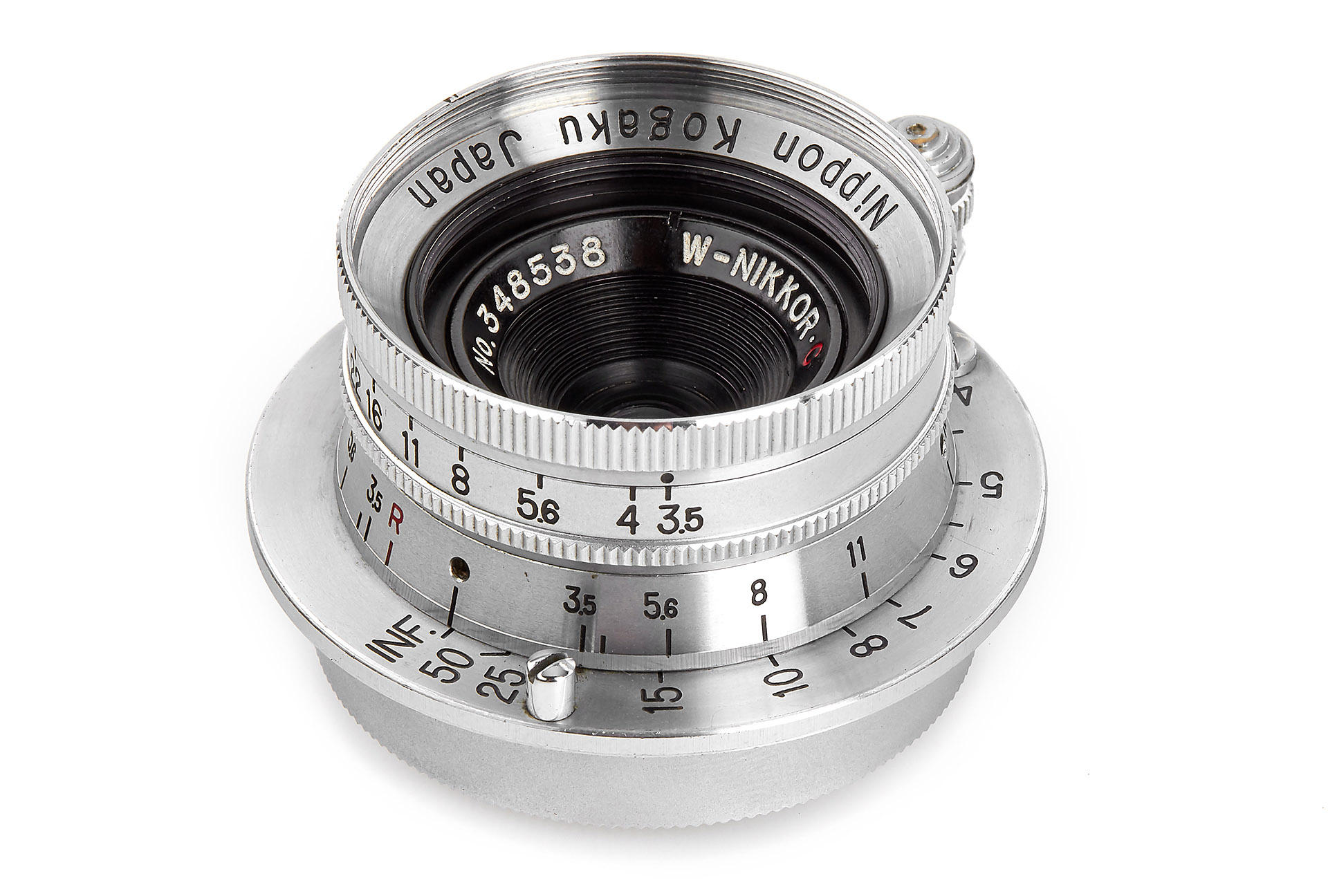 Nippon Kogaku Japan f. M39 W-Nikkor-C 3.5/2.8cm