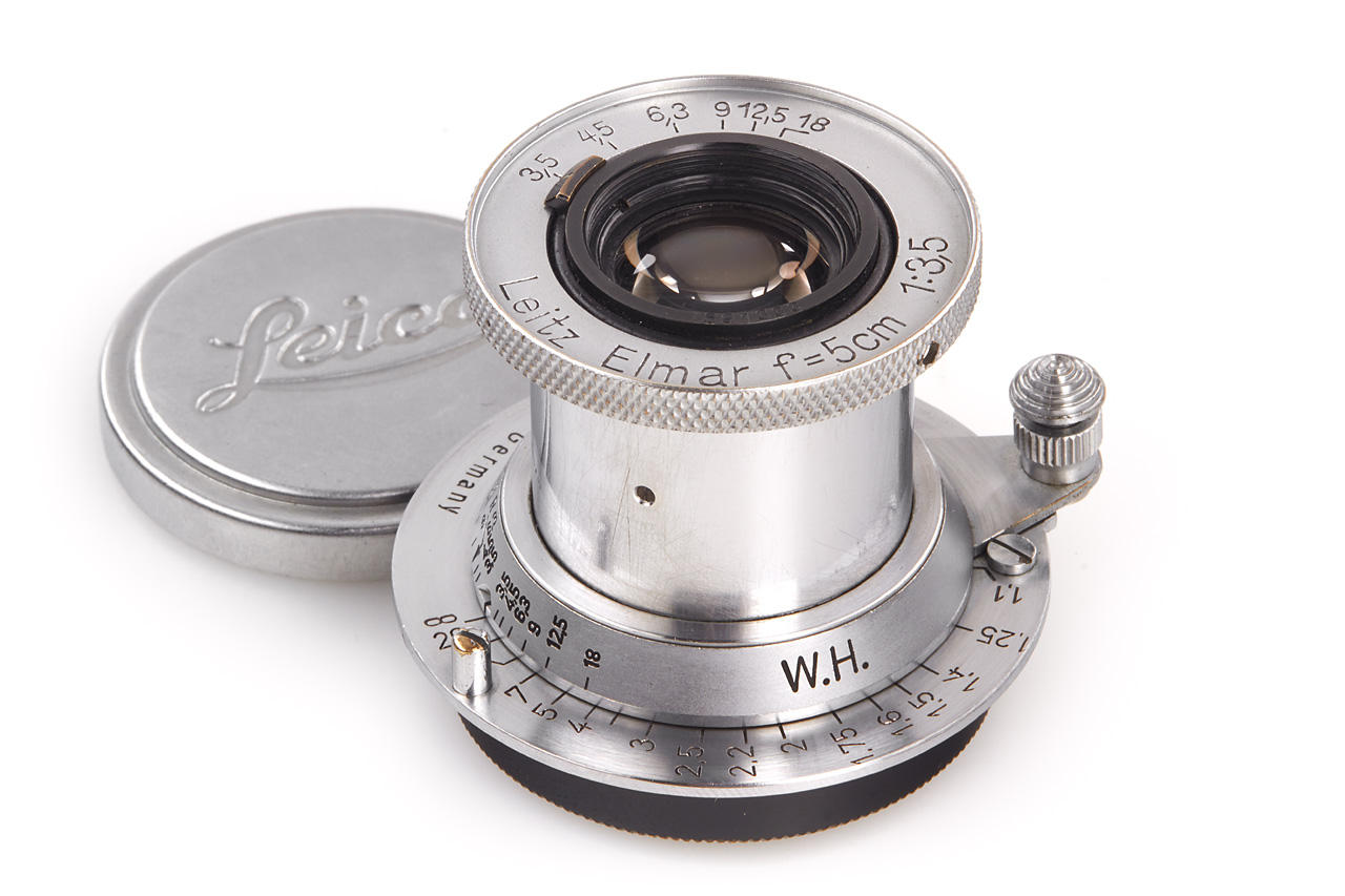 Elmar 3.5/5cm chrome 'W.H.' *