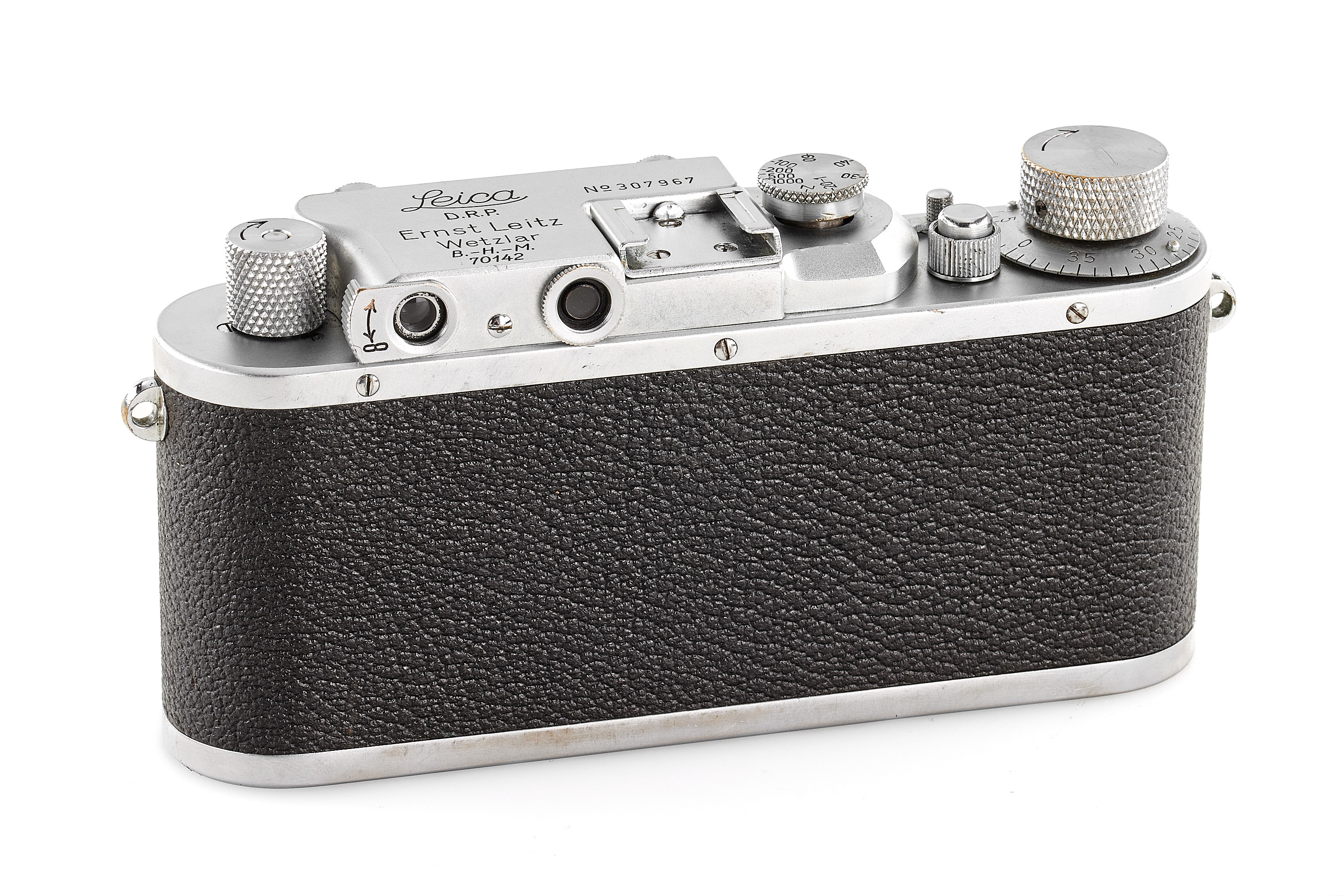 Leica IIIa “B.-H.-M.” illustrated in Lager *