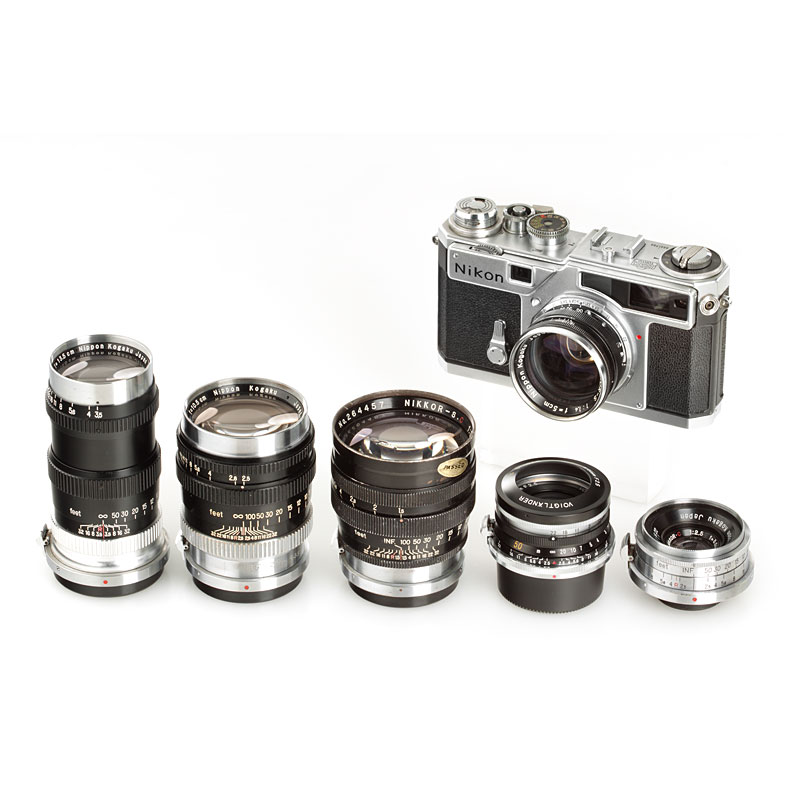 Nikon SP chrome outfit Nikon SP chrome outfit