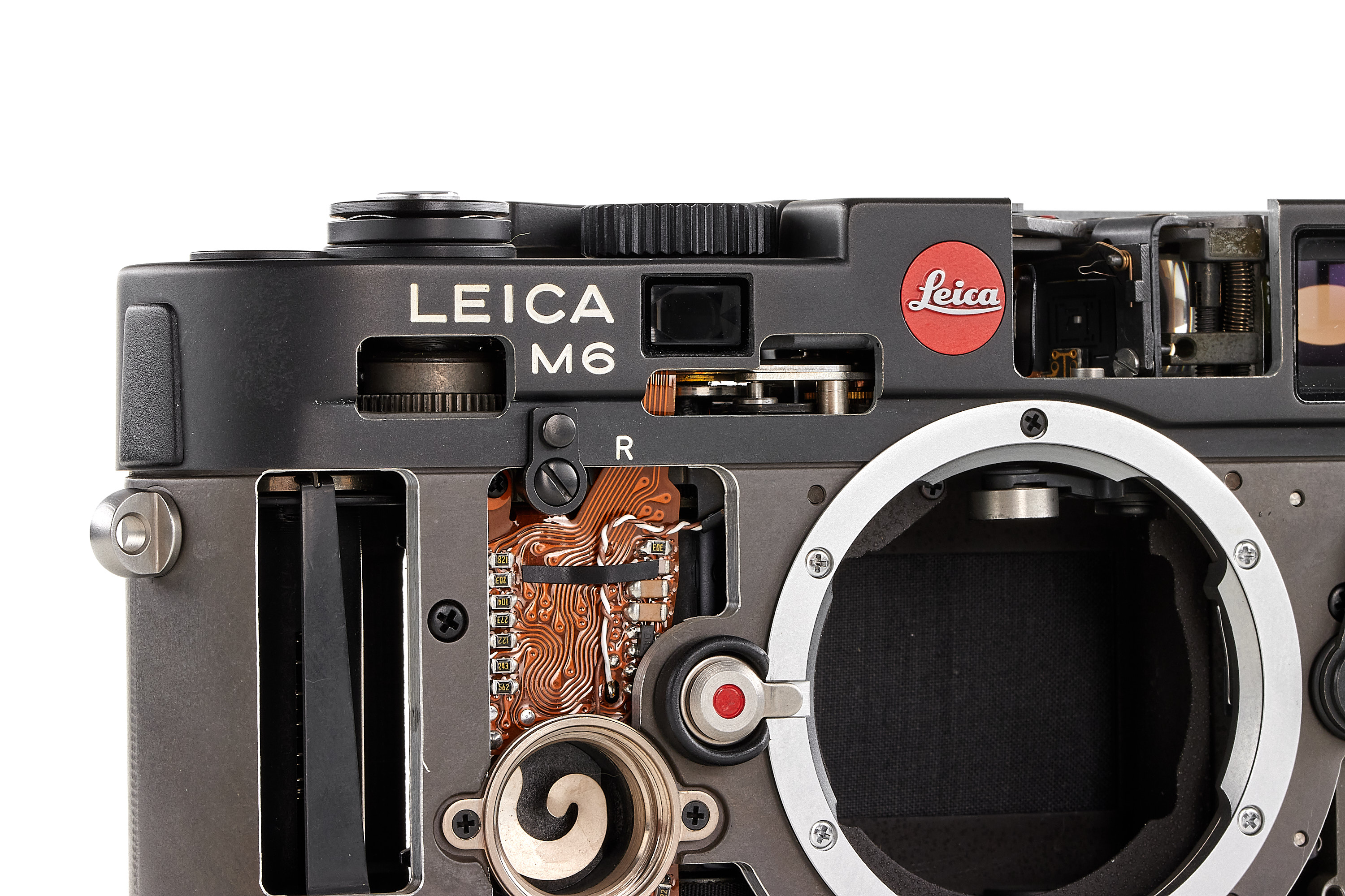 Leica M6 black cut-away model 942005