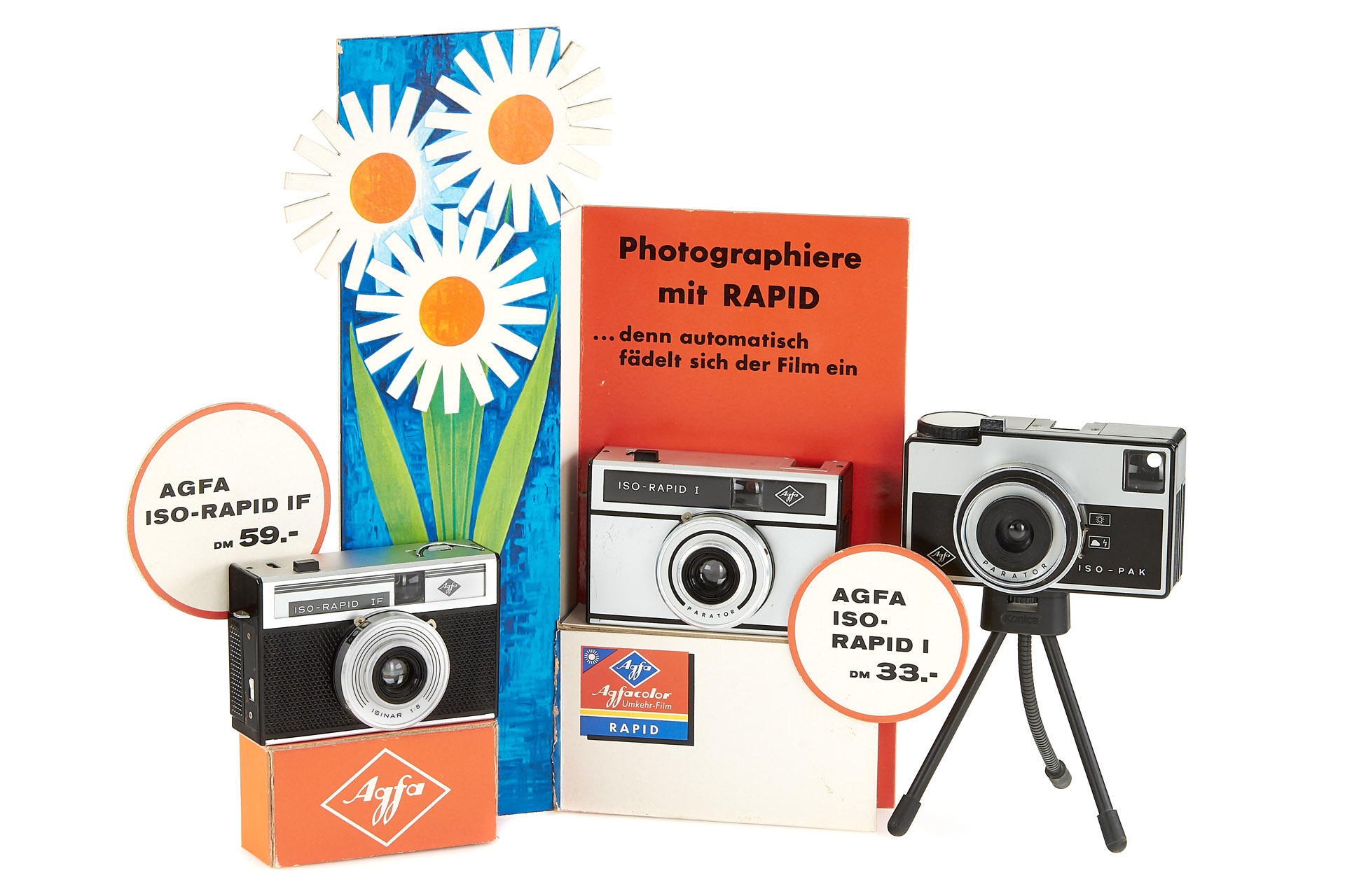 Agfa Iso Rapid Display Stand