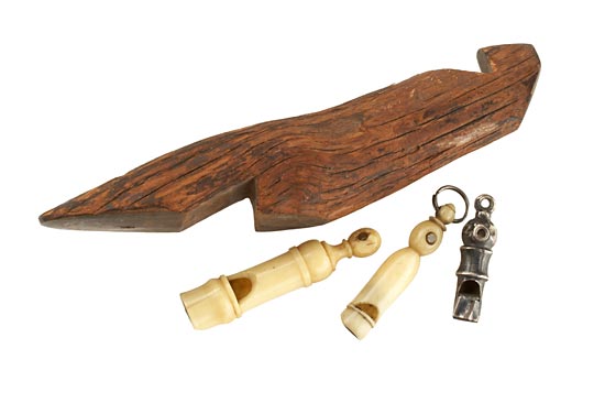 Four Whistles with Stanhopes