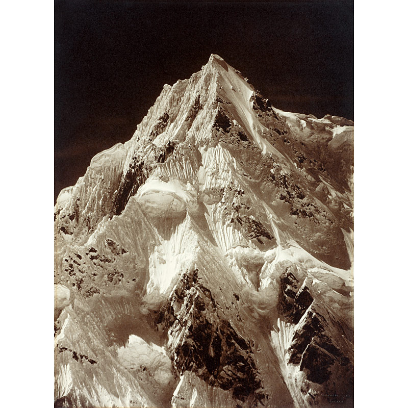 Vittorio Sella (1859–1943), Telephoto, Summit Siniolchun
