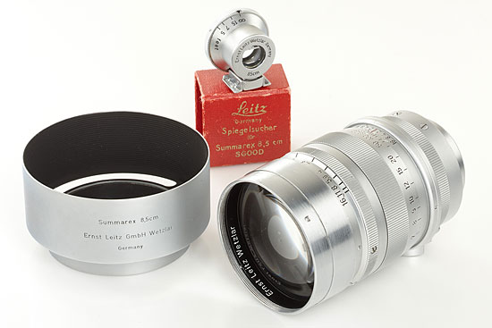 Summarex 1.5/8.5cm chrome