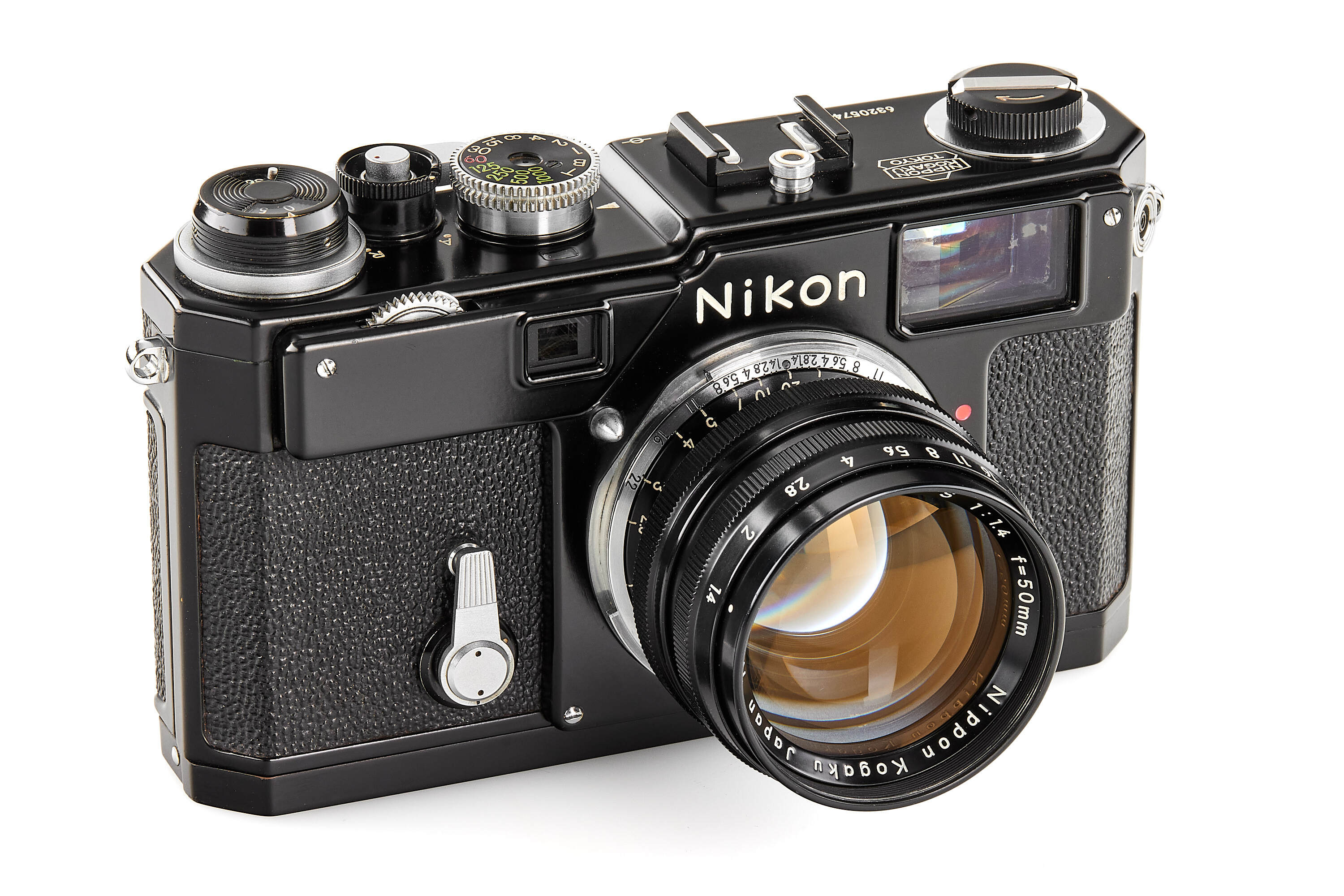 Nikon S3 Olympic black paint *