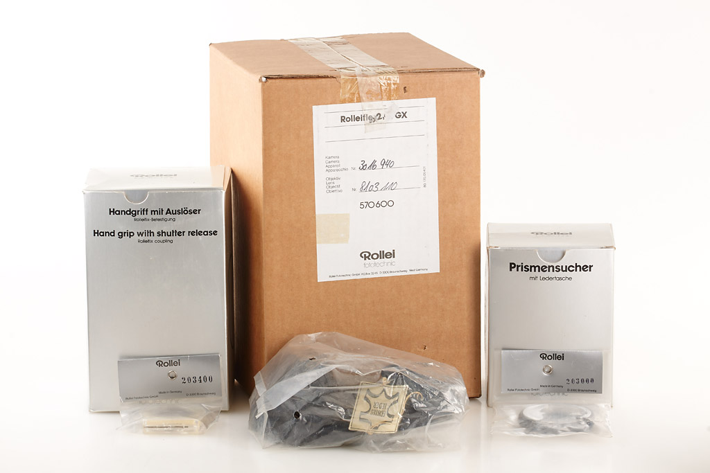 Rolleiflex 2.8 GX outfit