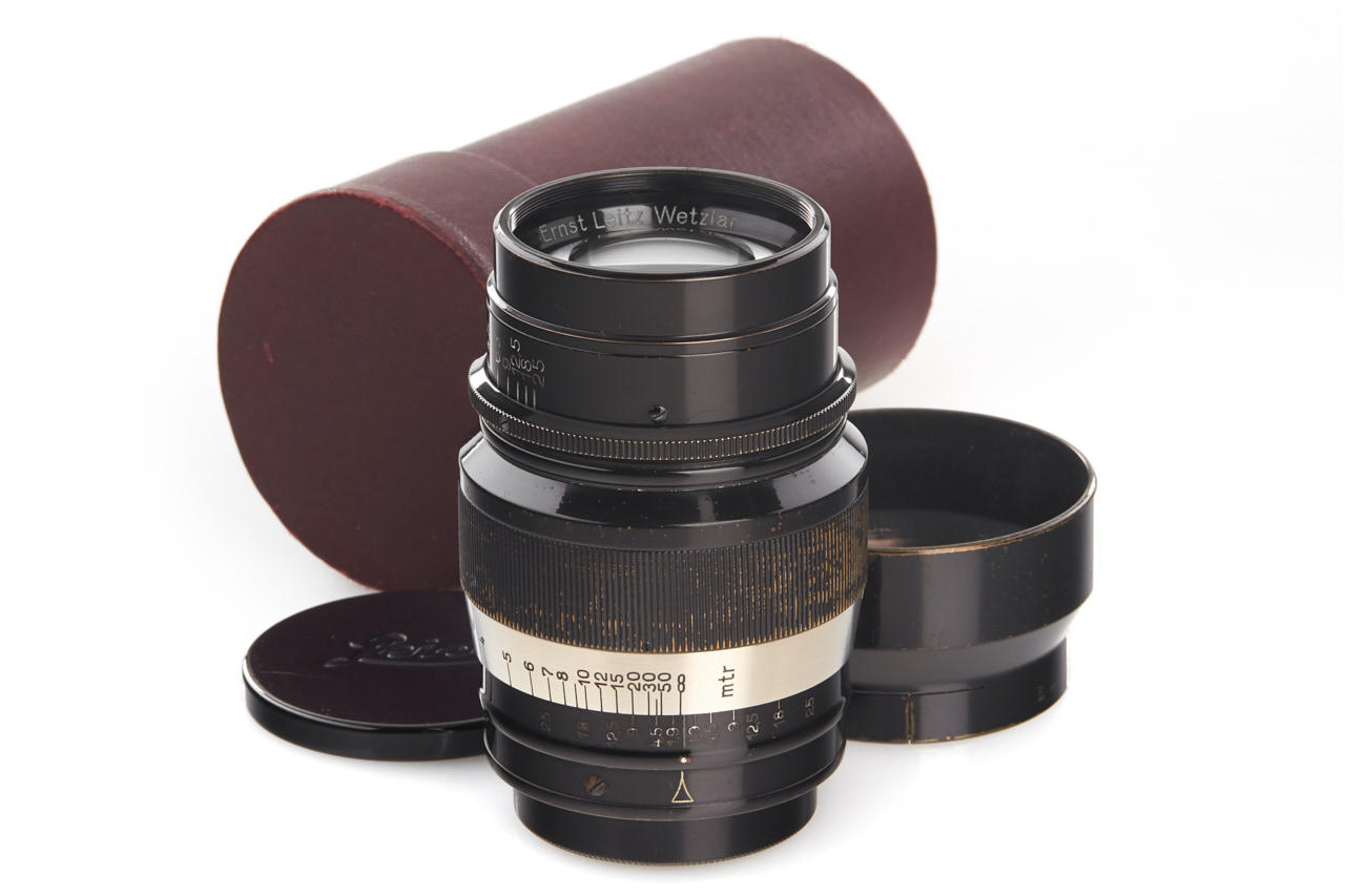 Hektor 1.9/7.3cm black/nickel *