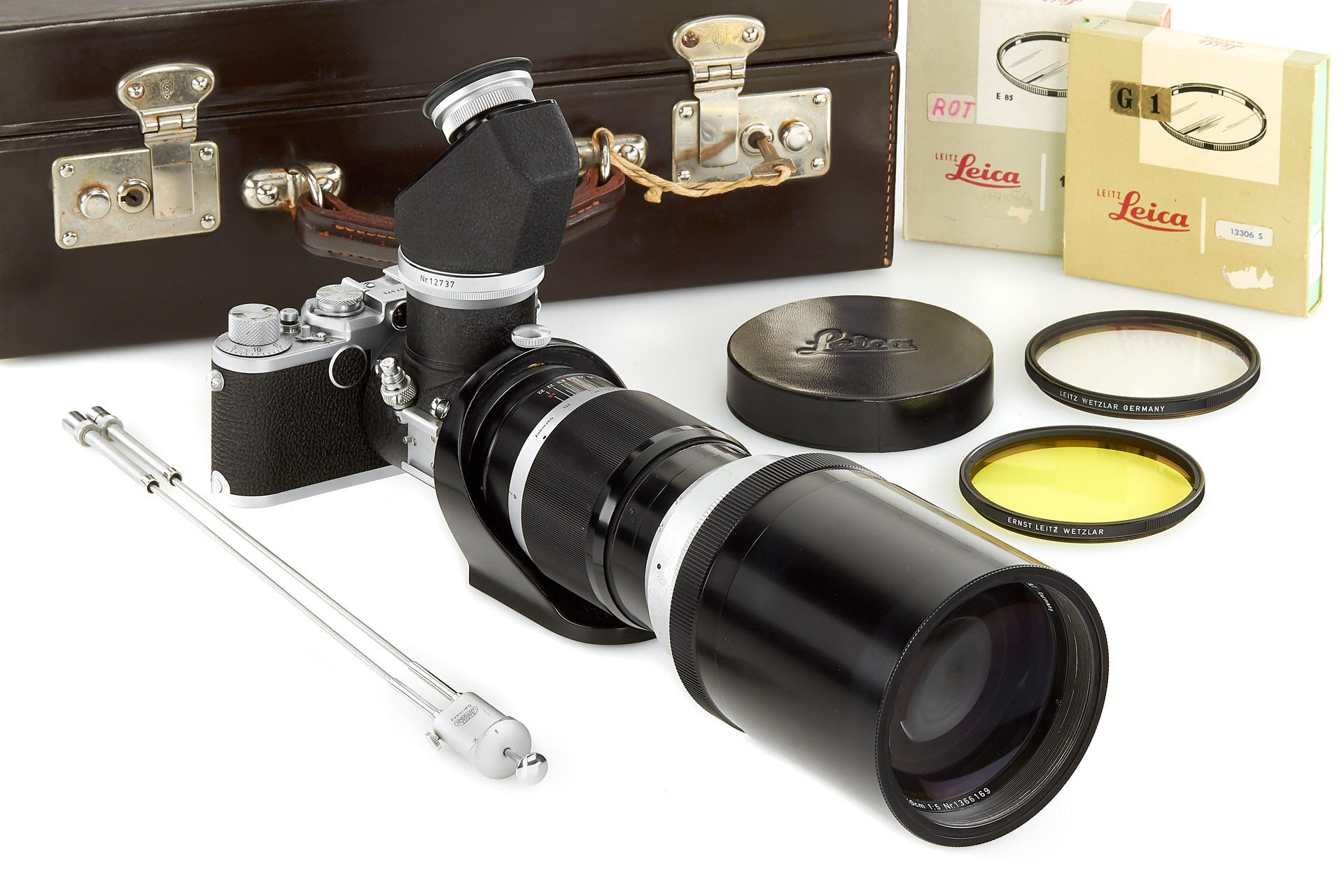 Leica IIf Red Dial outfit