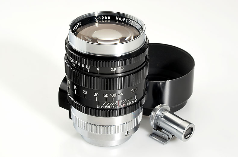 Nippon-Kogaku Japan  Nikkor-P.C  2.5/10.5cm