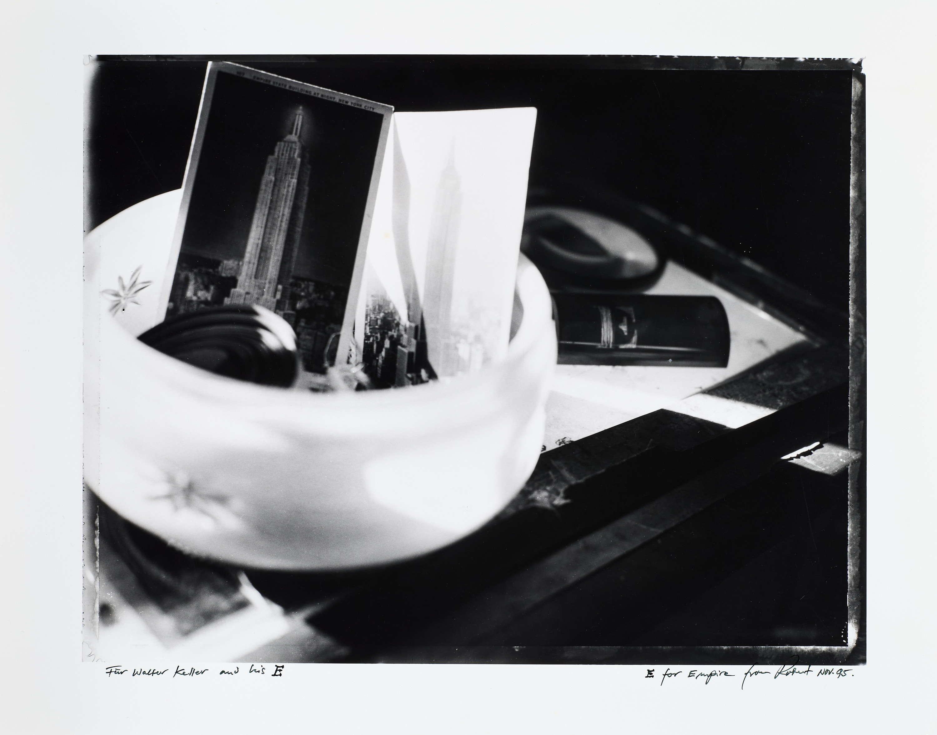 ROBERT FRANK (1924–2019) - E for Empire, New York 1995