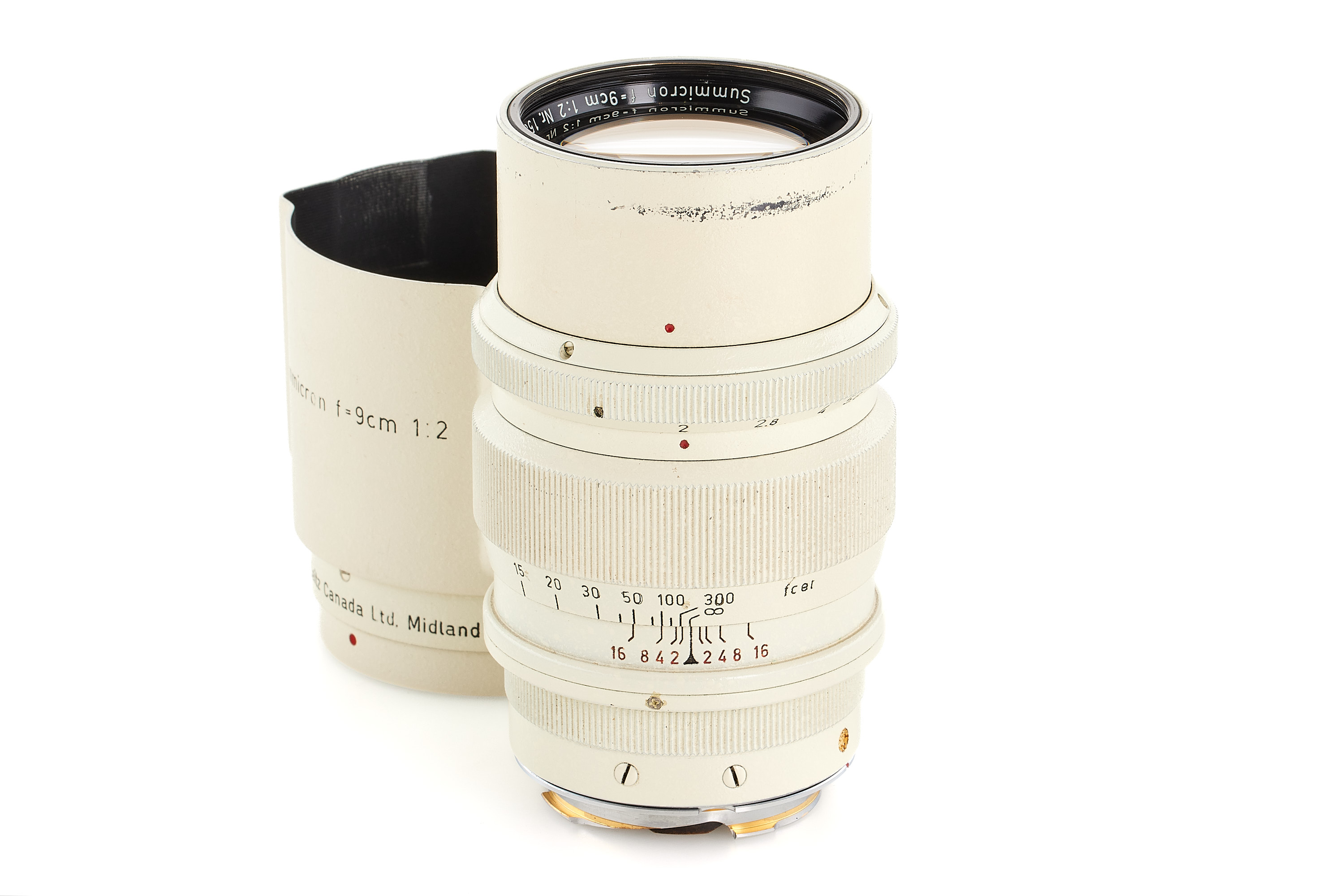 Summicron 2/9cm SOOZI white paint *
