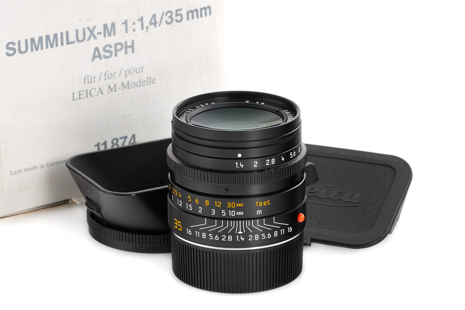 Summilux 1.4/35mm ASPH. black 11874 Summilux 1.4/35mm ASPH. black 11874