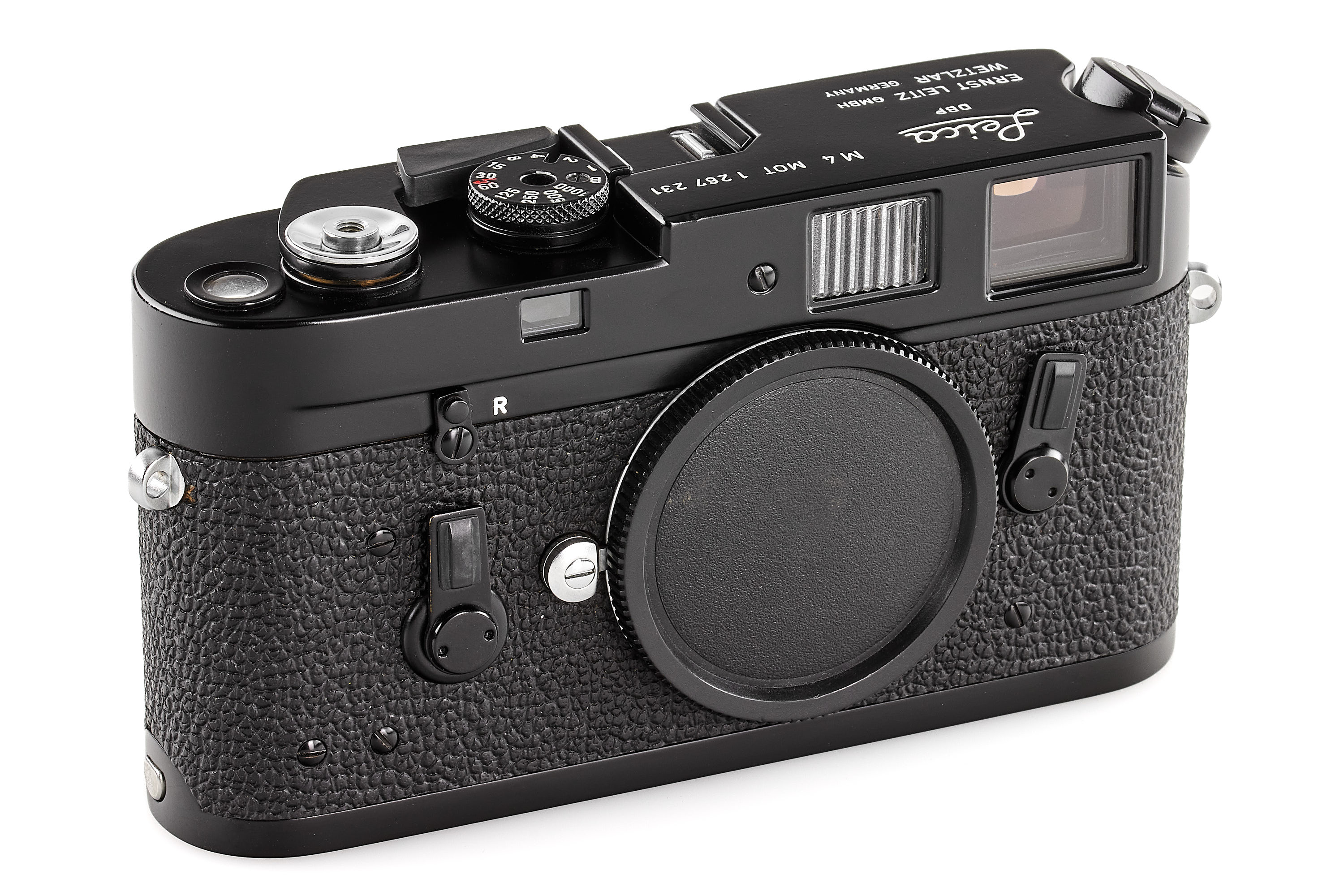 Leica M4 MOT black paint Leica M4 MOT black paint