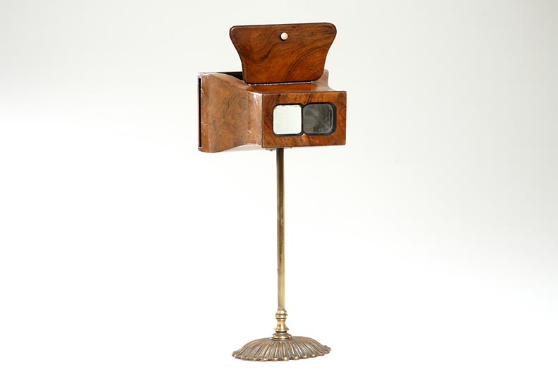 Brewster Type  Stereoscope on Stand