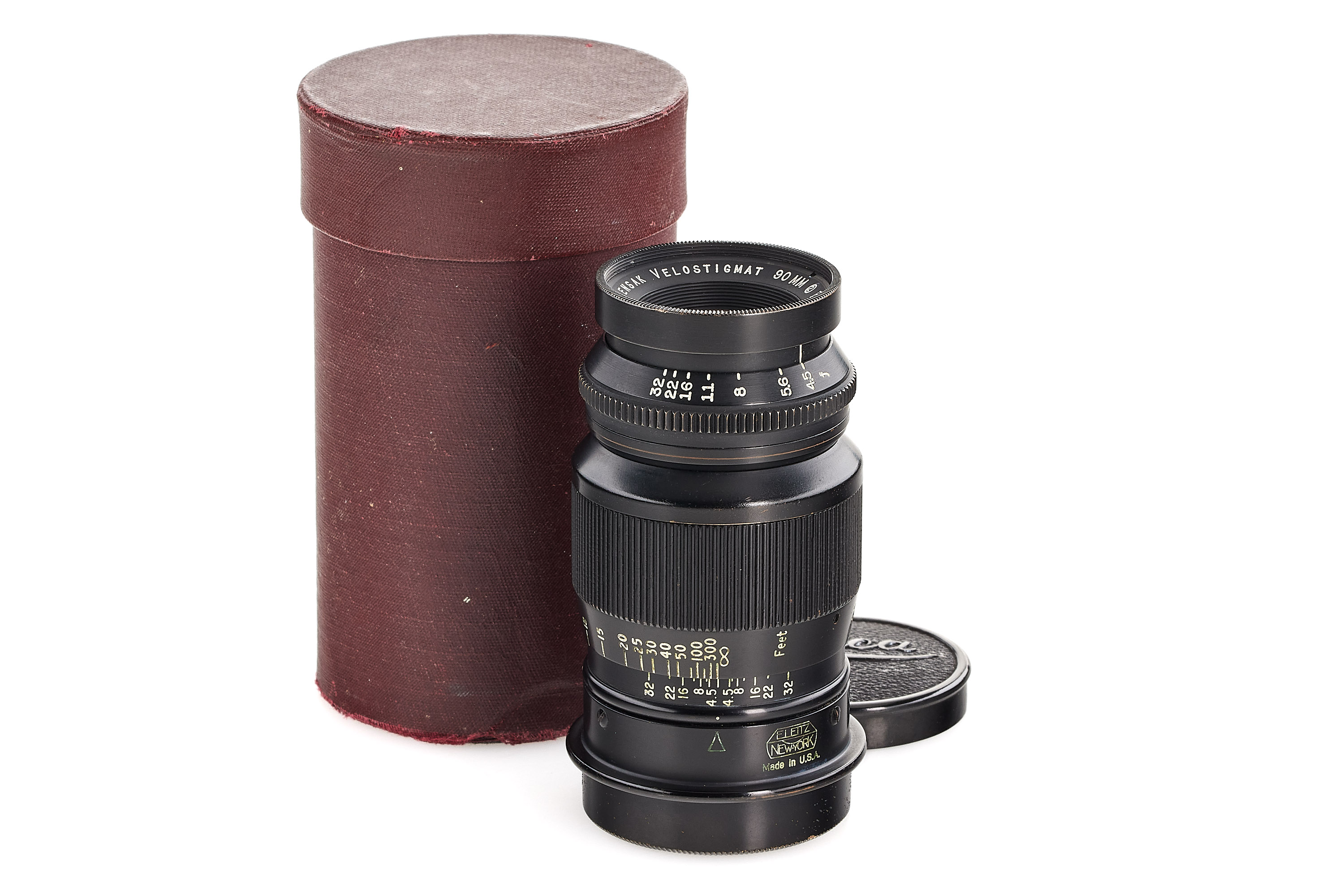 Leitz N.Y. Velostigmat Ser. II 4.5/90mm all-black *