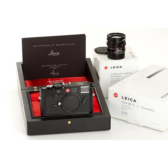 M6 TTL 0.85 black paint  'Öresund' M6 TTL 0.85 black paint  'Öresund'