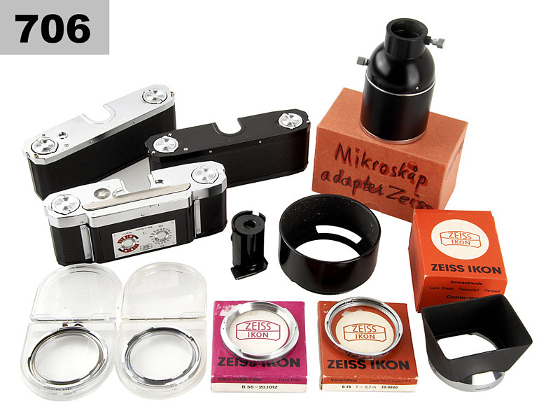 Zeiss Ikon  Contarex Accessories (various)