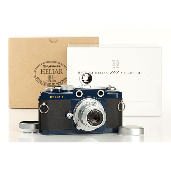 Voigtländer Bessa T 101 Years Navy Blau