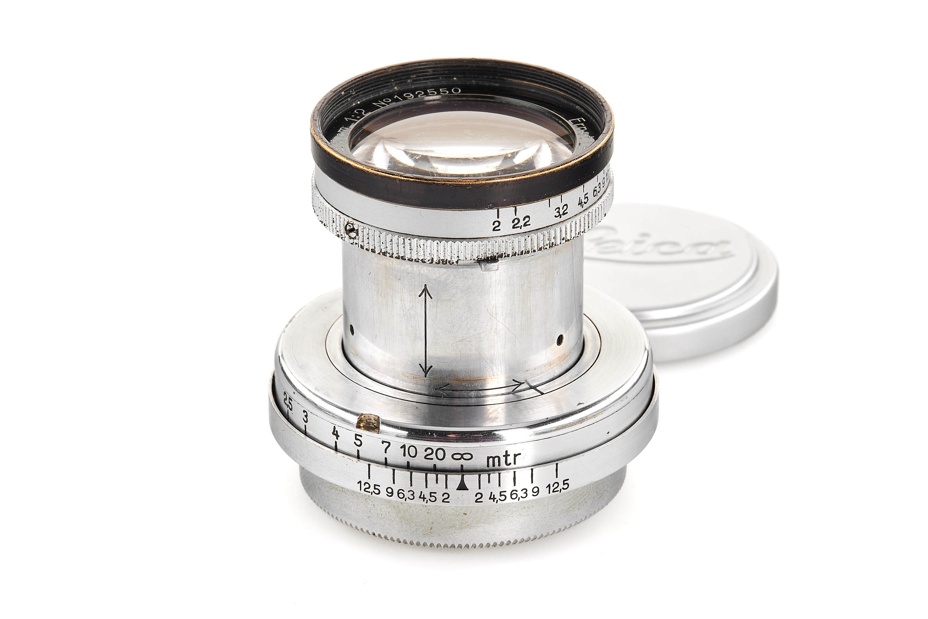 Summar 2/5cm chrome / black rim