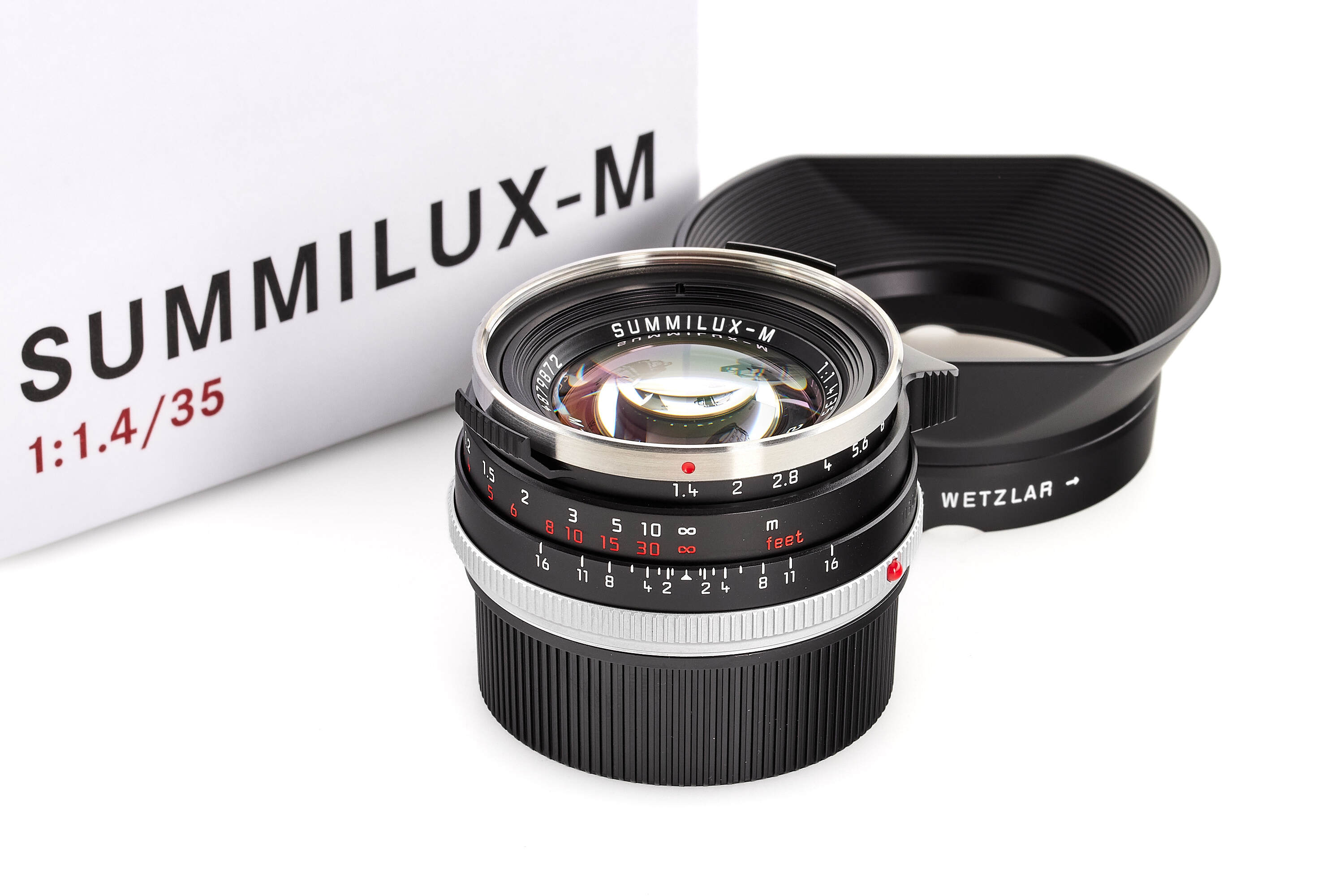 Summilux-M 1.4/35mm 11300 limited edition Black Steel Rim