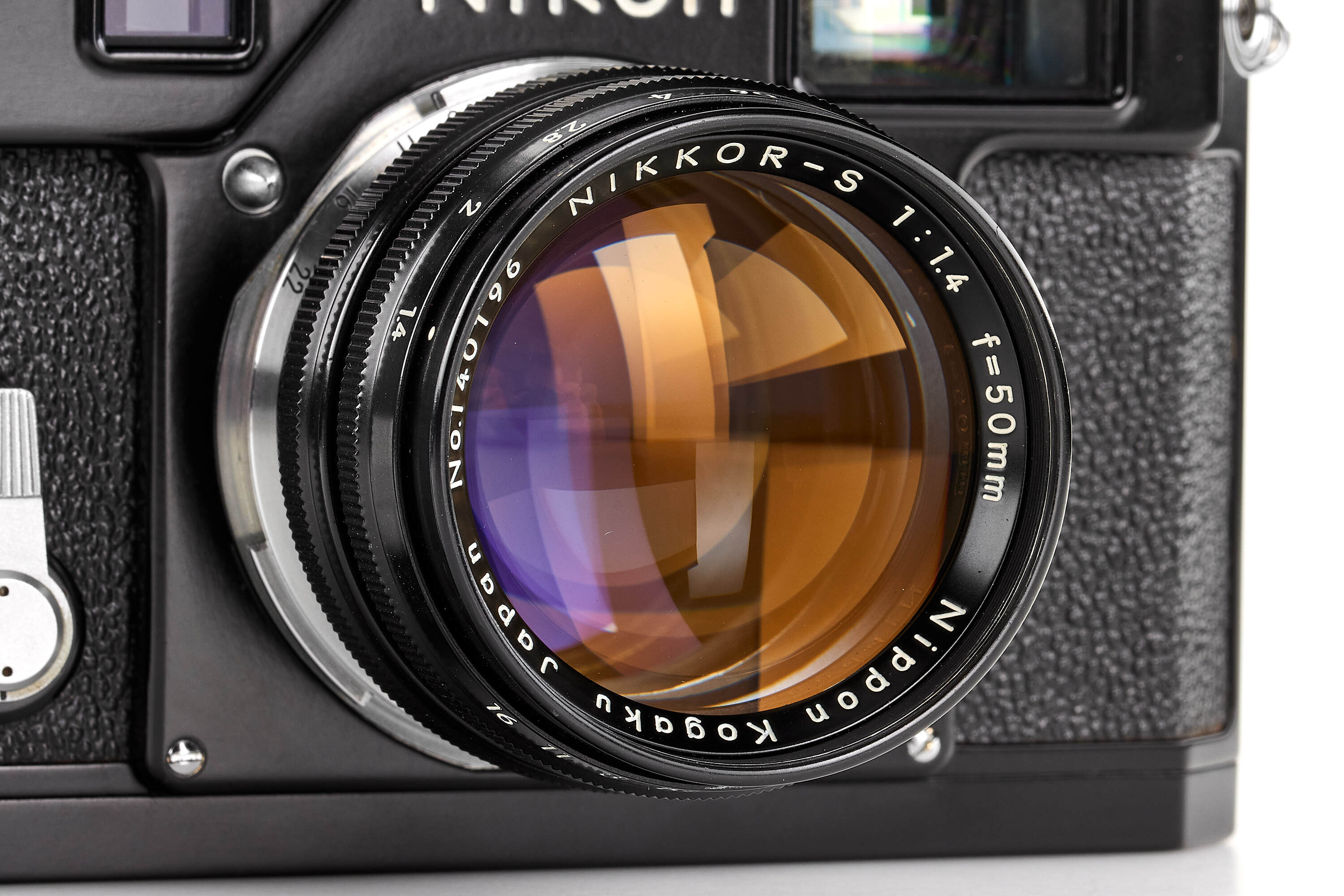 Nikon S3 Olympic black paint *