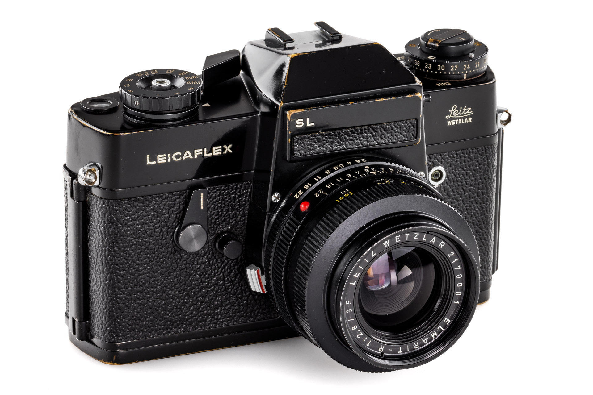 Leicaflex SL black paint Leicaflex SL black paint