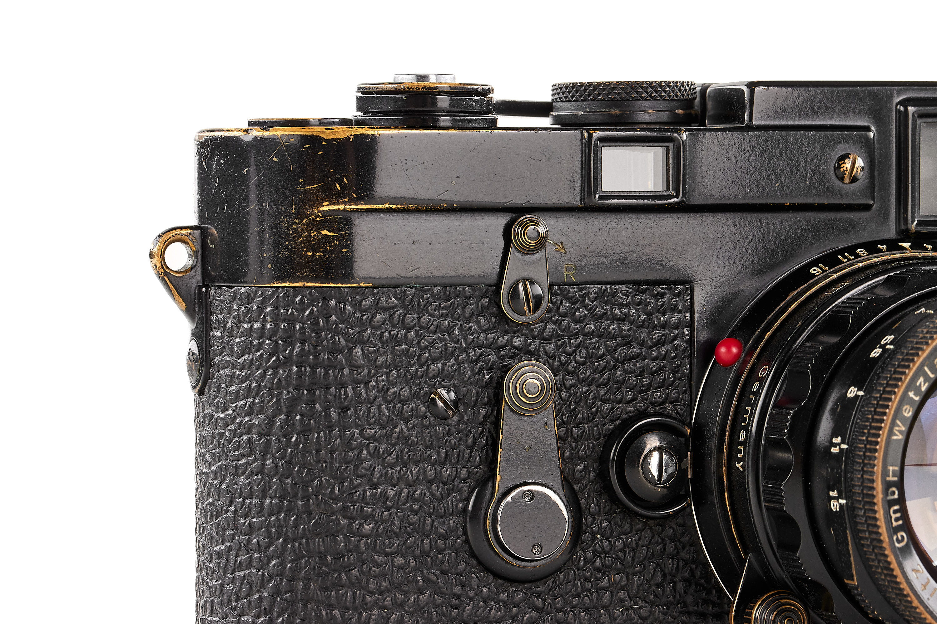 Leica M3 black paint Black Dial *