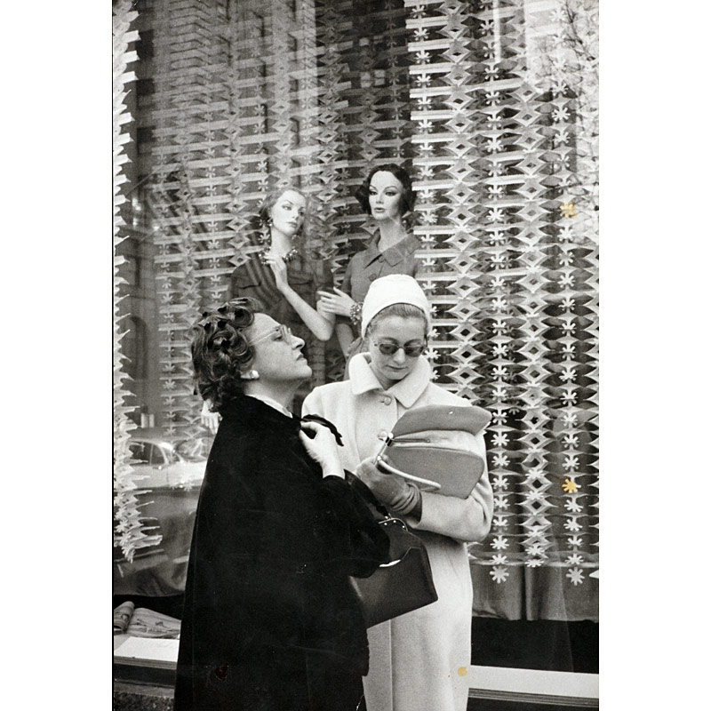 Henri Cartier-Bresson (1908–2004) , Window shoppers