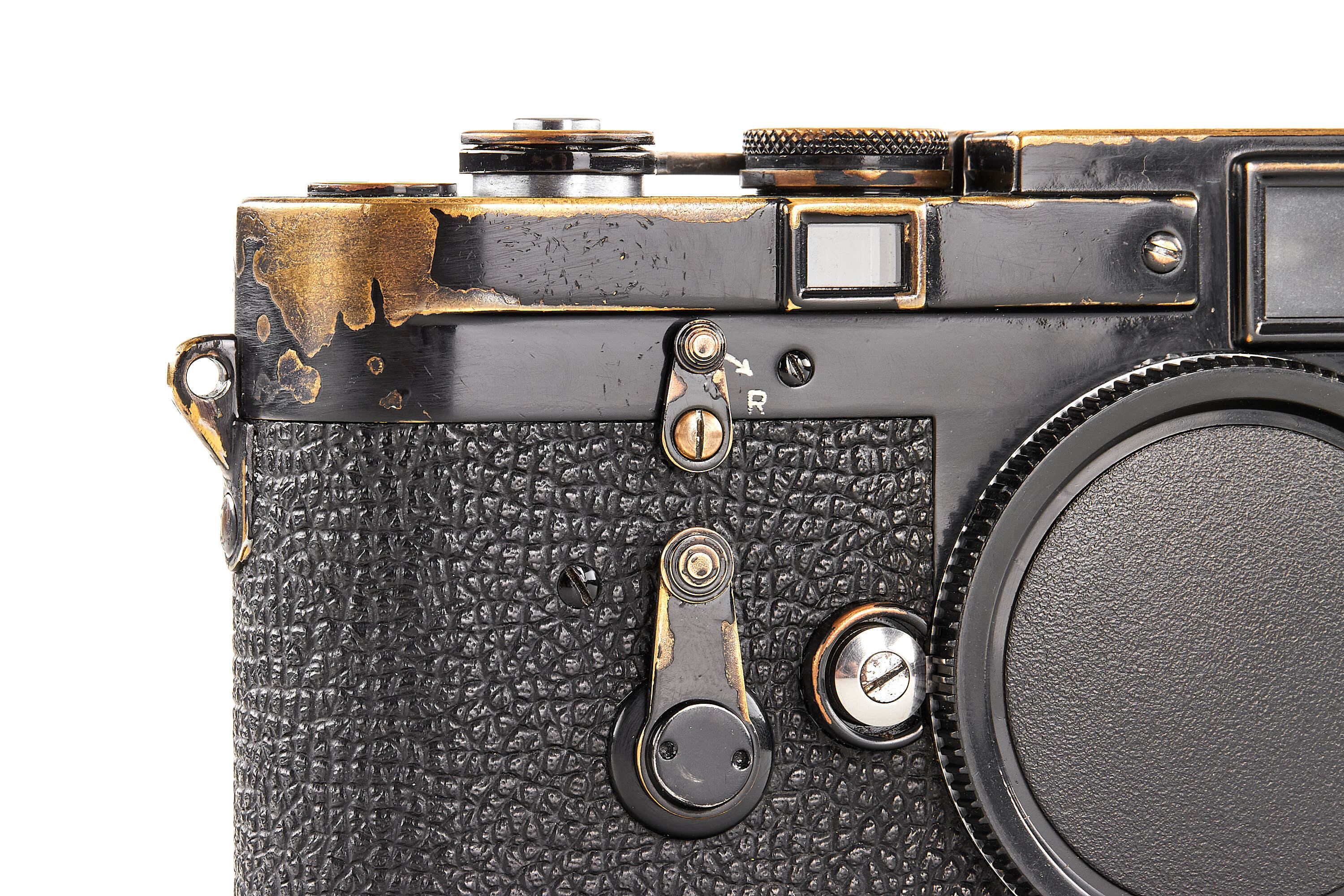 Leica M3 black repainted Dual Stroke *
