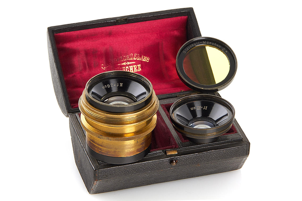 Steinheil Orthostigmat Satz Combination lens