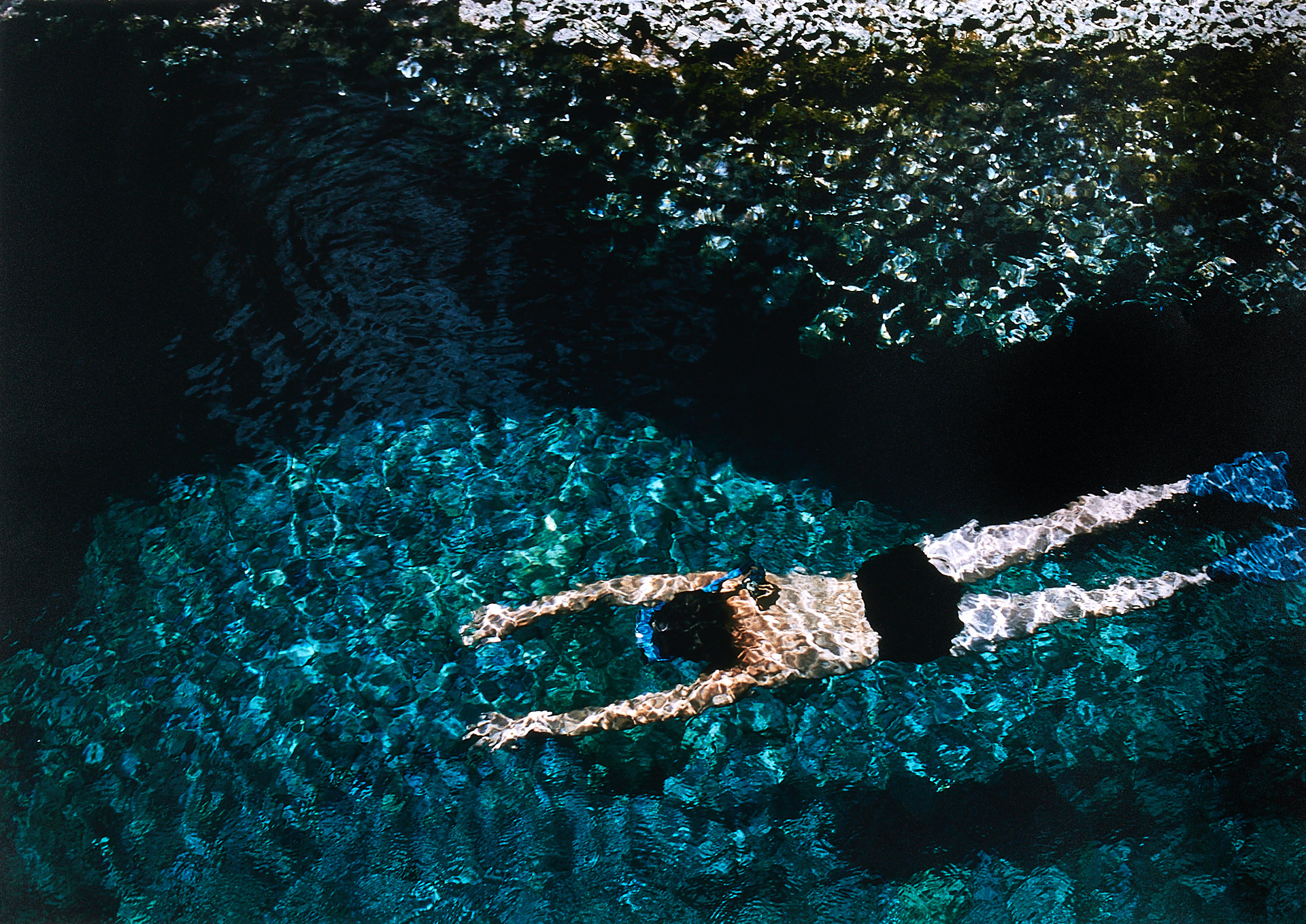 ERNST HAAS (1921–1986) - The Swimmer, Greece 1970*