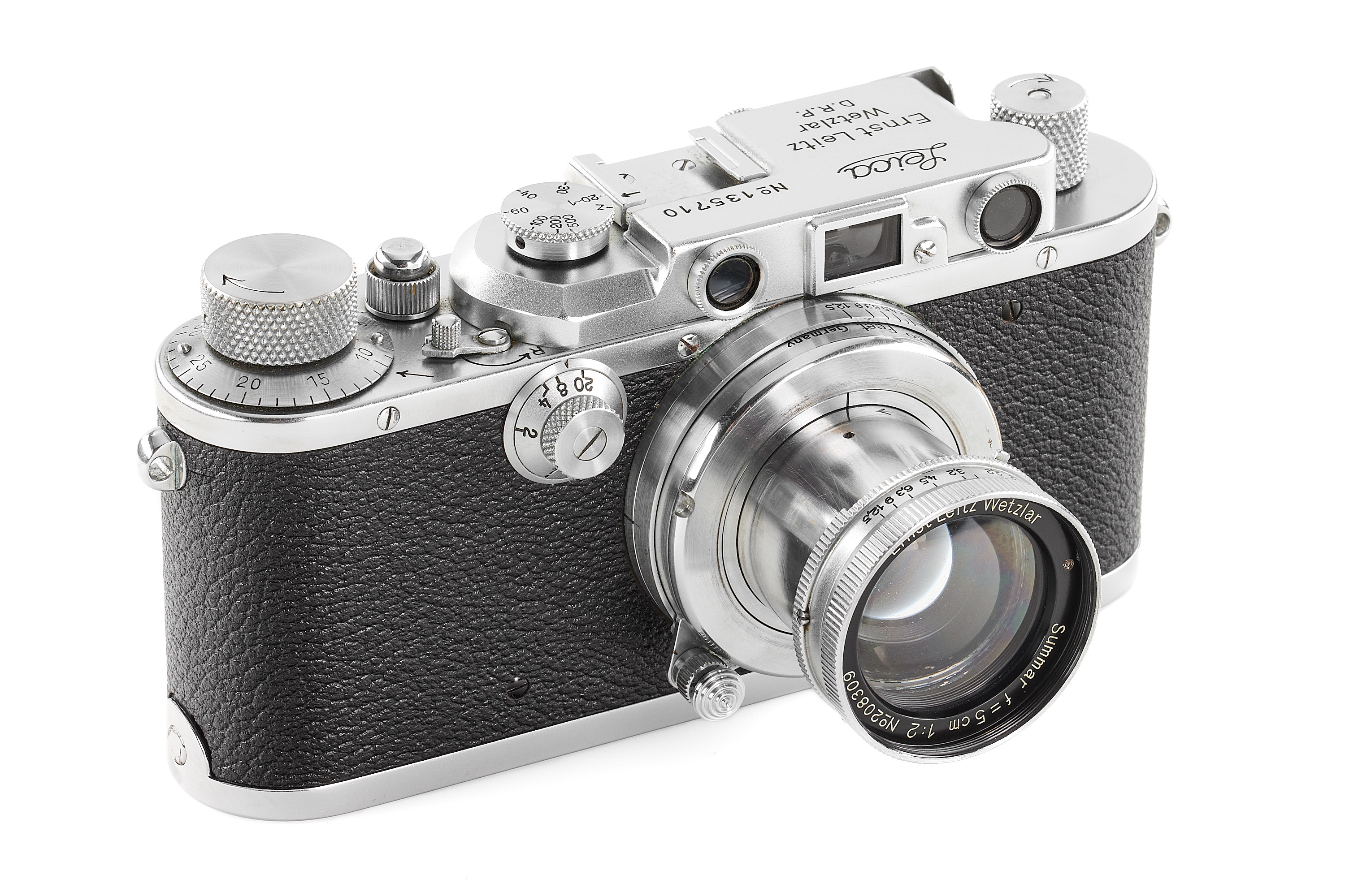 Leica III Mod. F chrome James A. Sinclair, London *