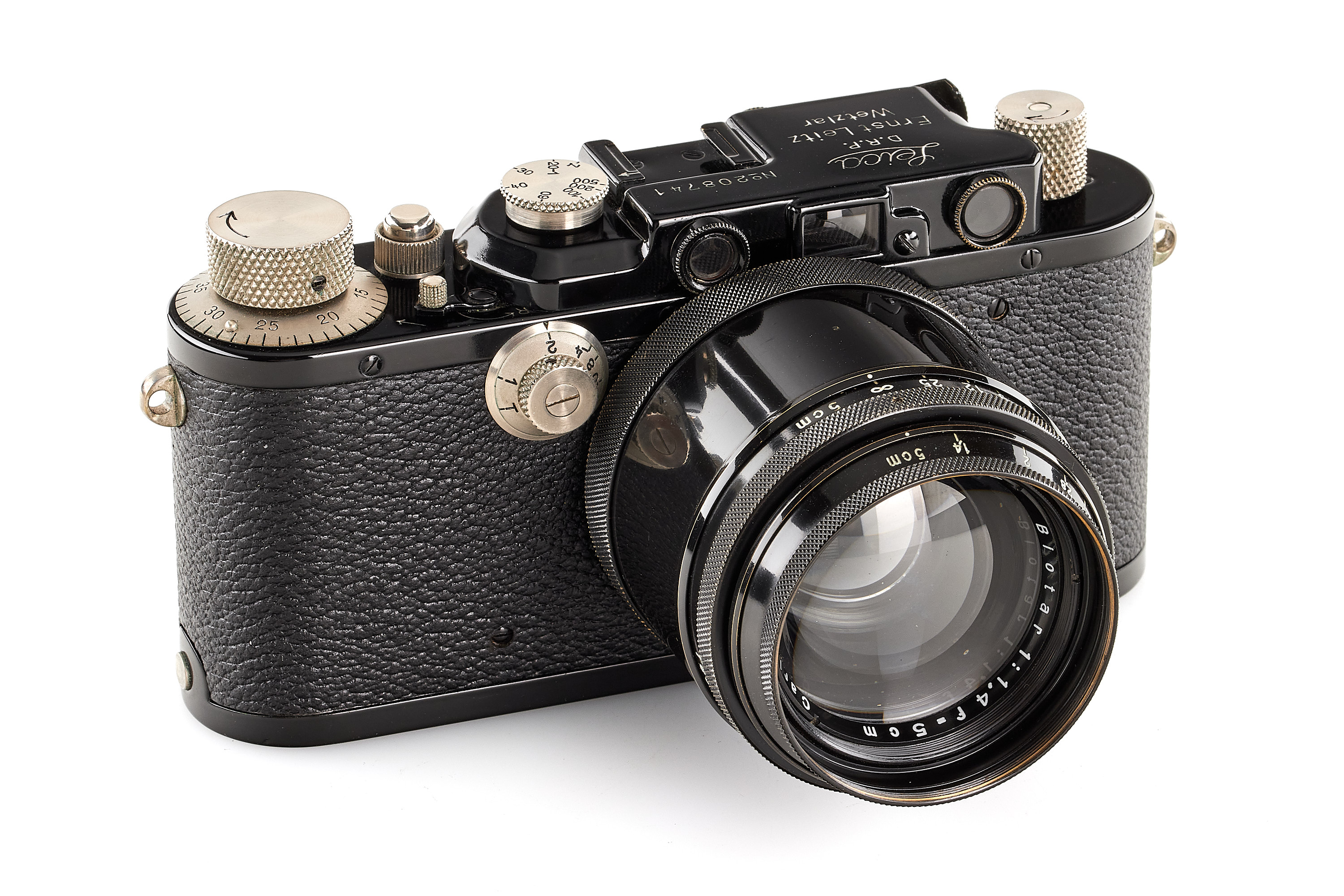 Leica III Mod. F black/nickel with Biotar 1.4/5cm