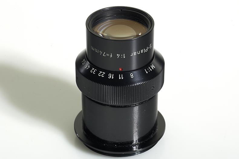 Carl Zeiss  S-Planar 4/74mm