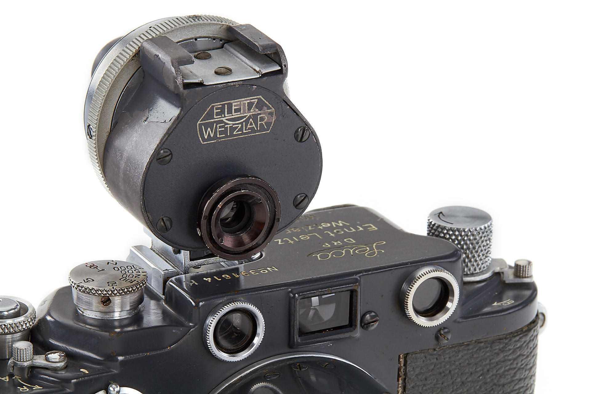 Leica ⅢC改 LEICA LEITZ IIIC IIIF SHARK SKIN SELF TIMER UPGRADE CAMERA +