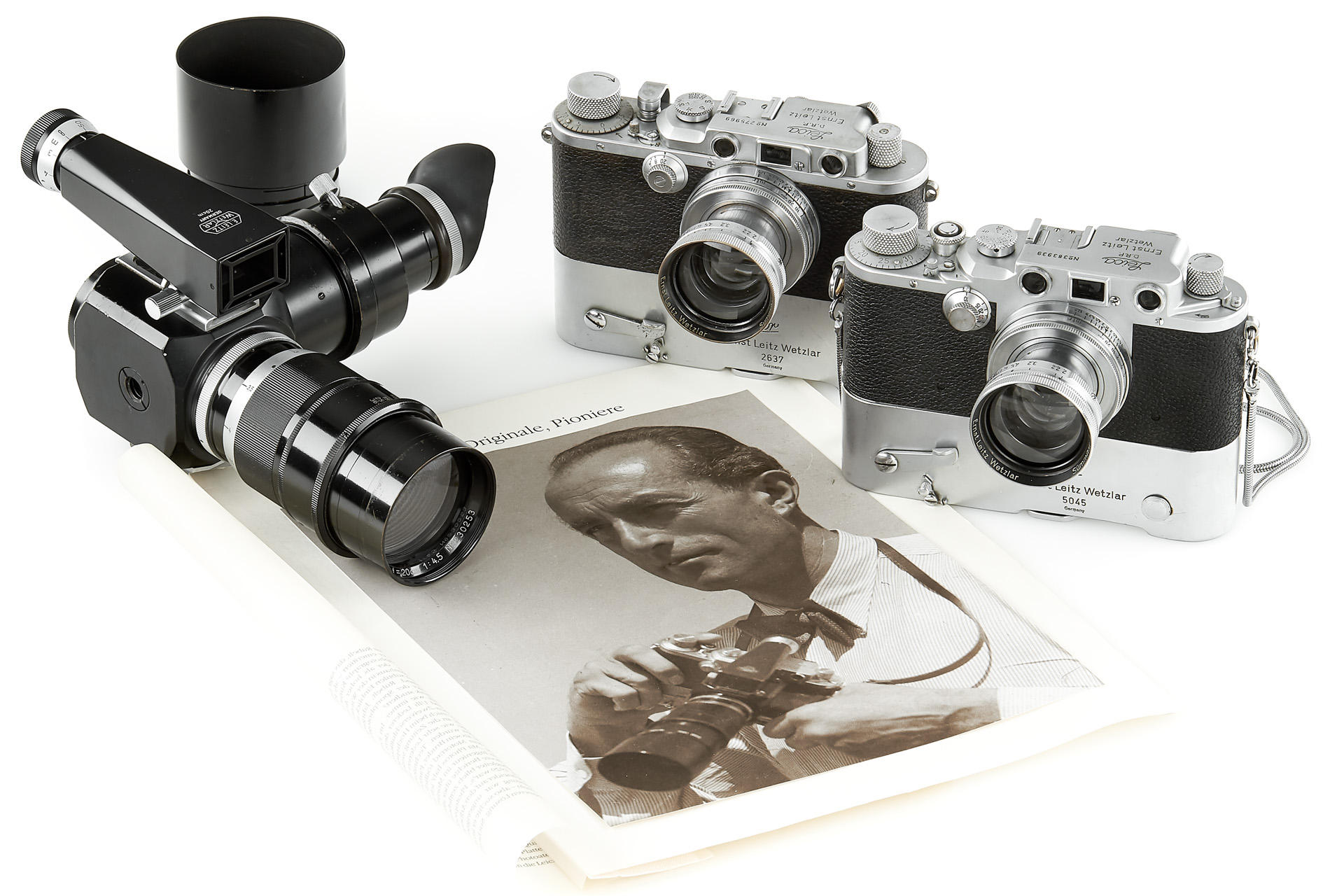 Leica III and IIIc outfit 'Lothar Rübelt' *