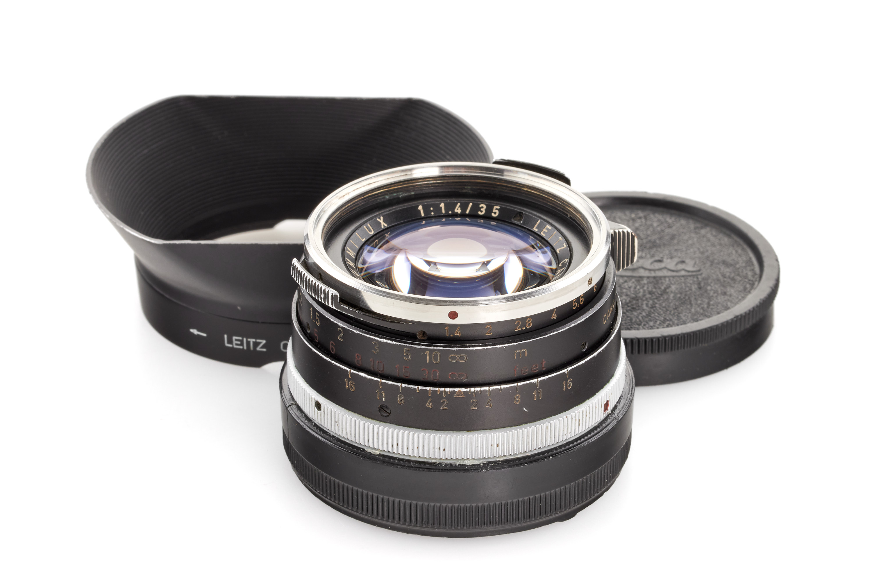 Summilux 1.4/35mm Steel Rim black