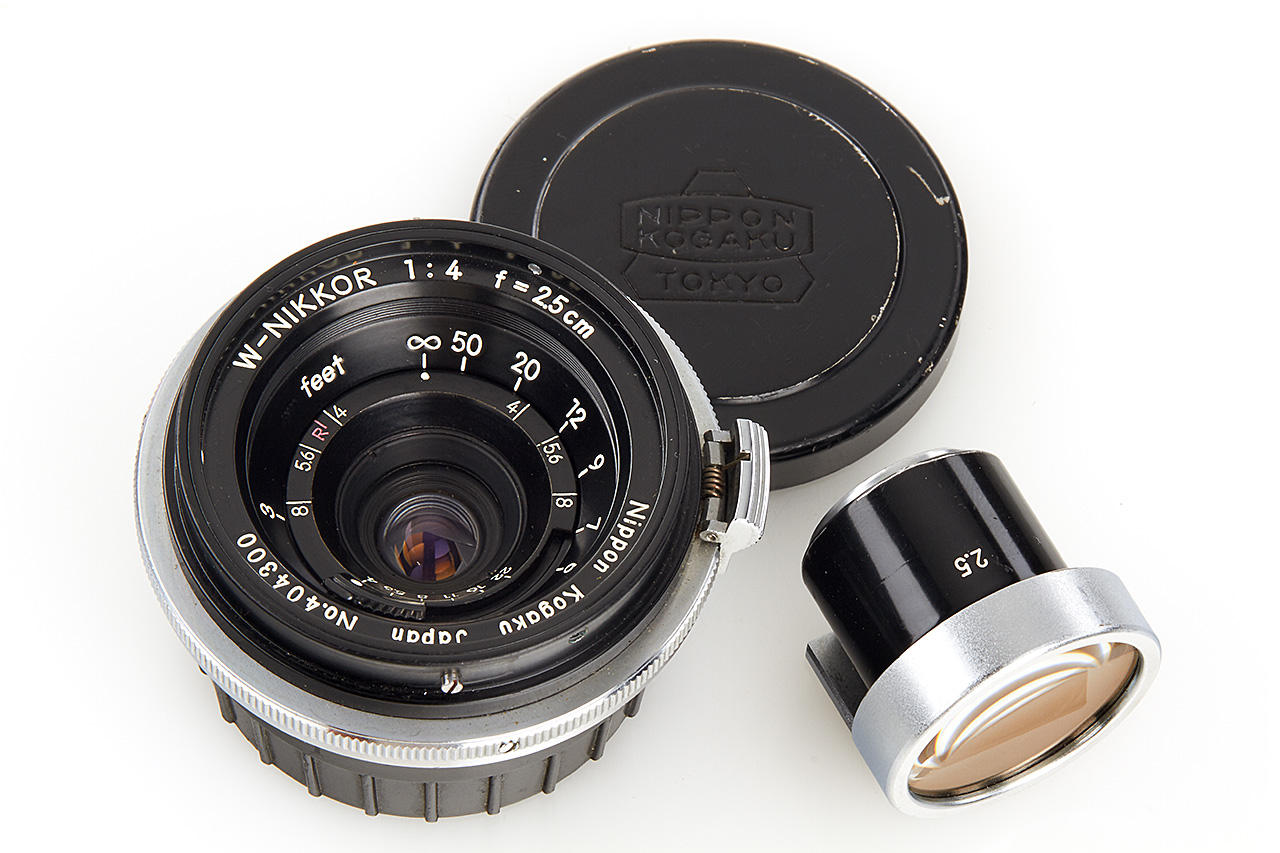 Nippon Kogaku Japan W-Nikkor.C  4/2.5cm *