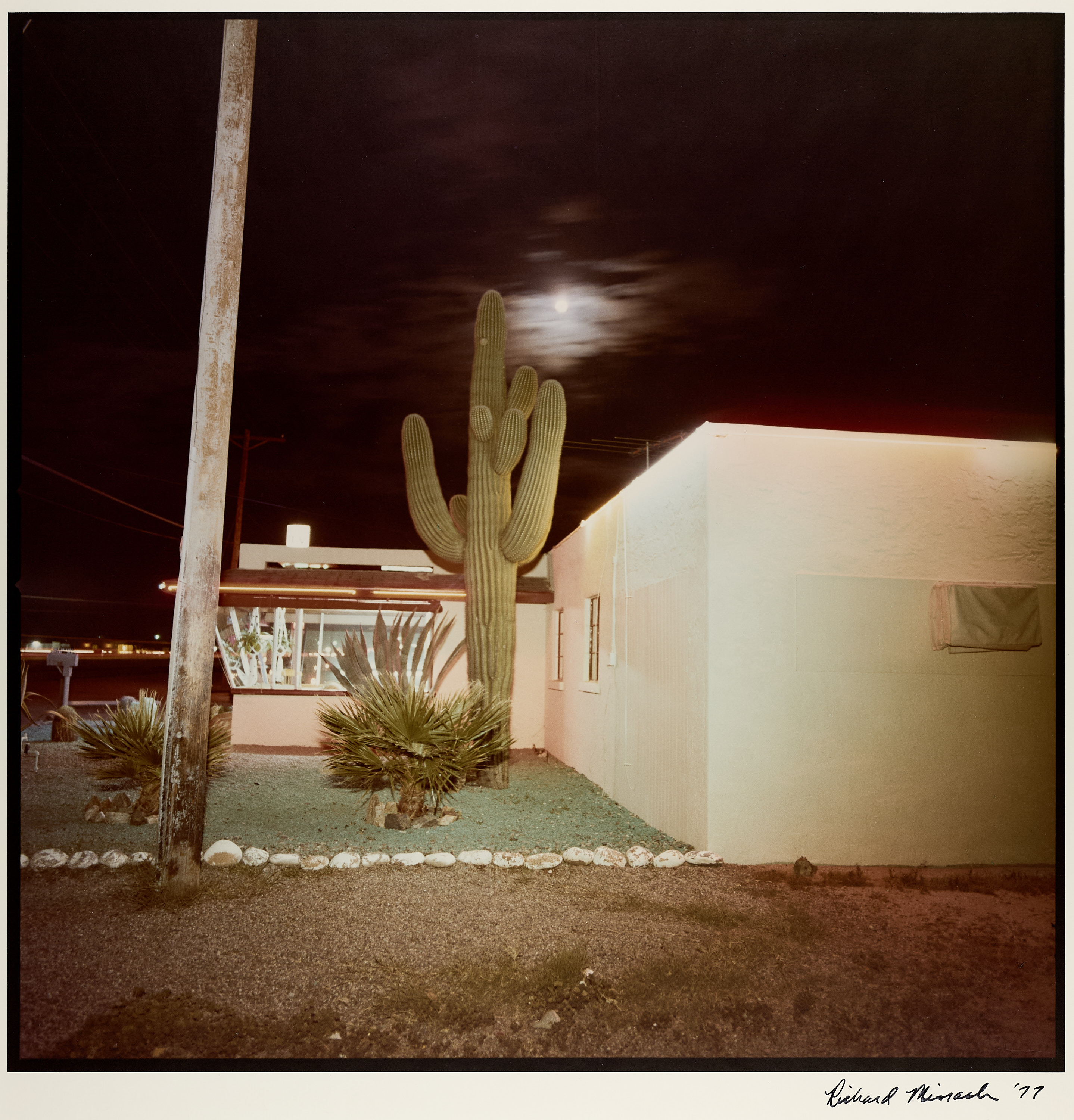 RICHARD MISRACH (* 1949) - Untitled, House with Cactus, 1977